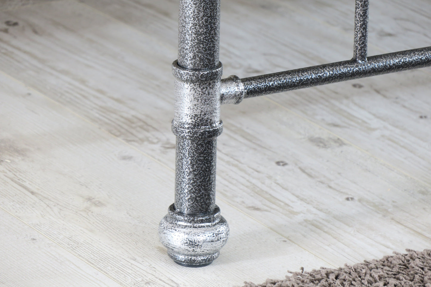 Arcadia Metal Copper Pipe Bed Frame - A Unique and Industrial-Chic Addition to Your Bedroom