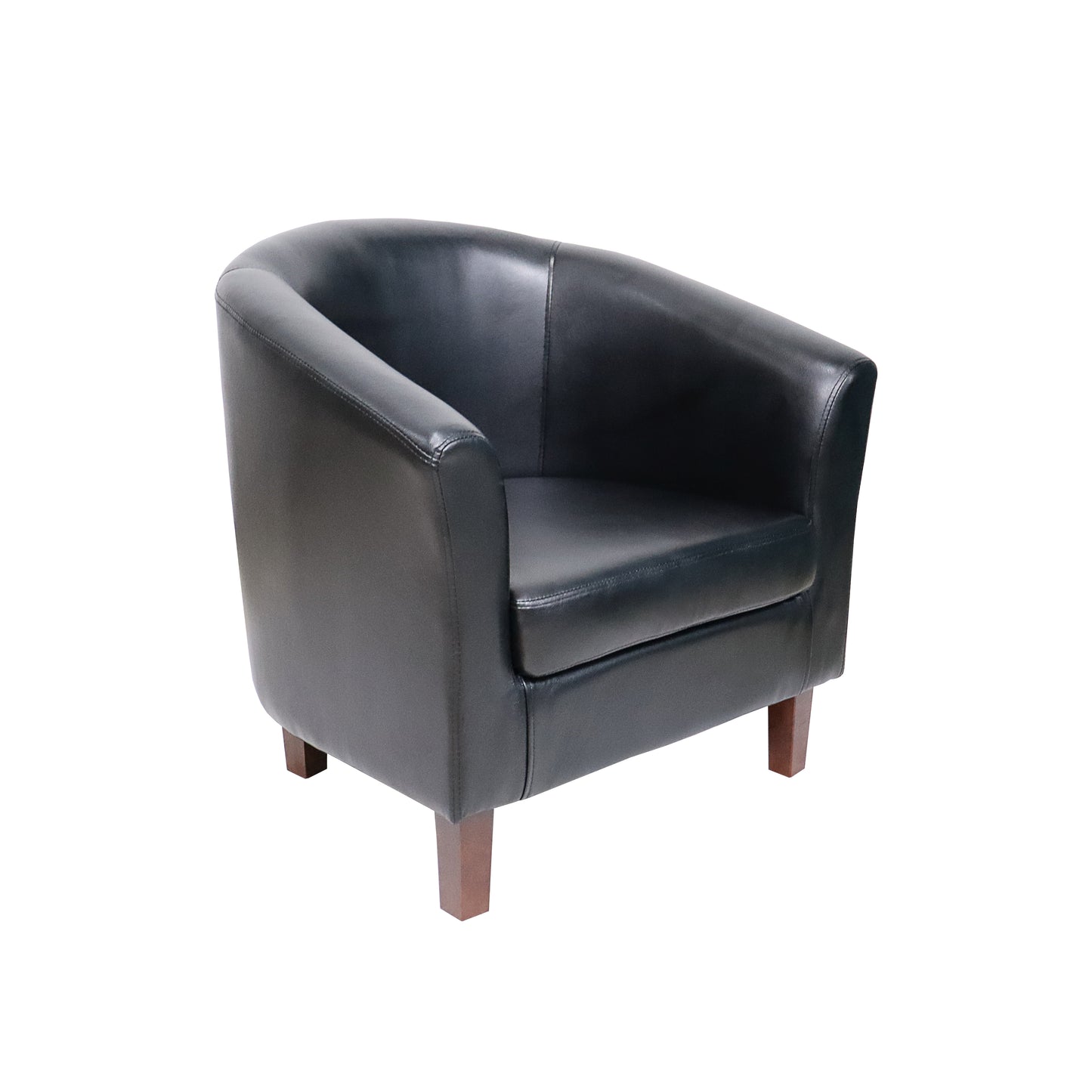 Tub Chair PU - Black