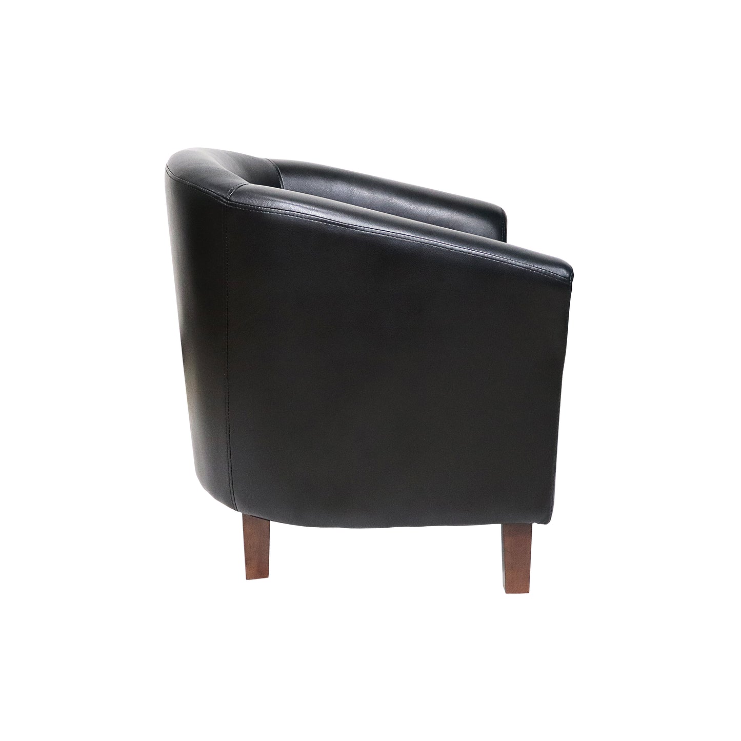 Tub Chair PU - Black