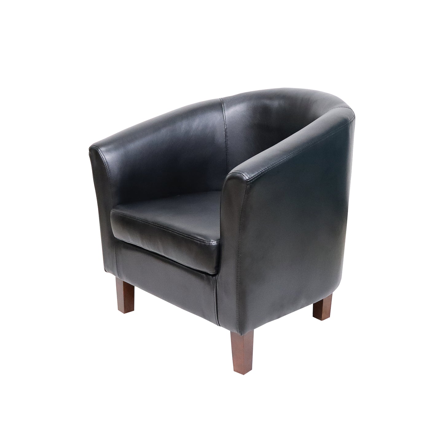Tub Chair PU - Black