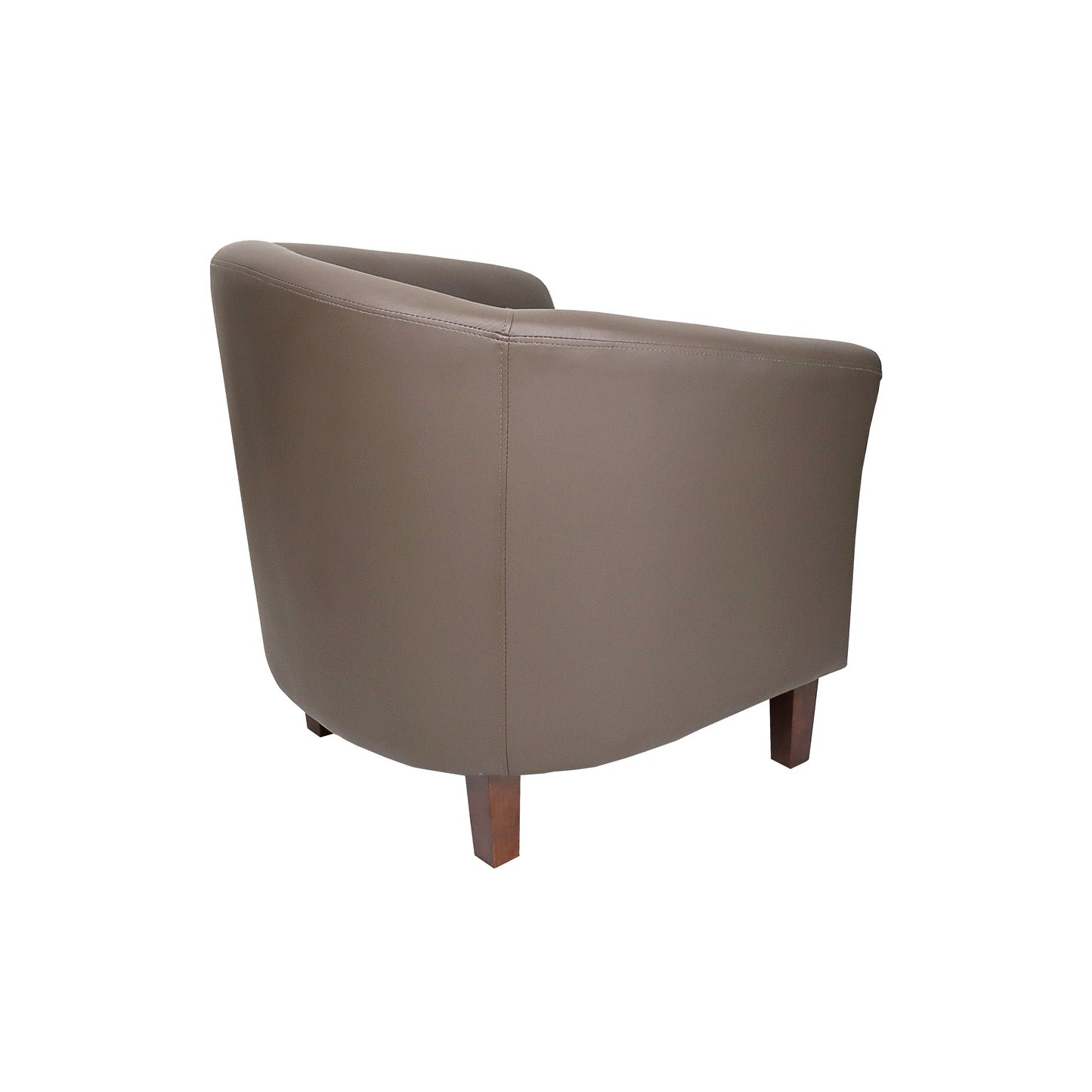 Tub Chair PU - Brown