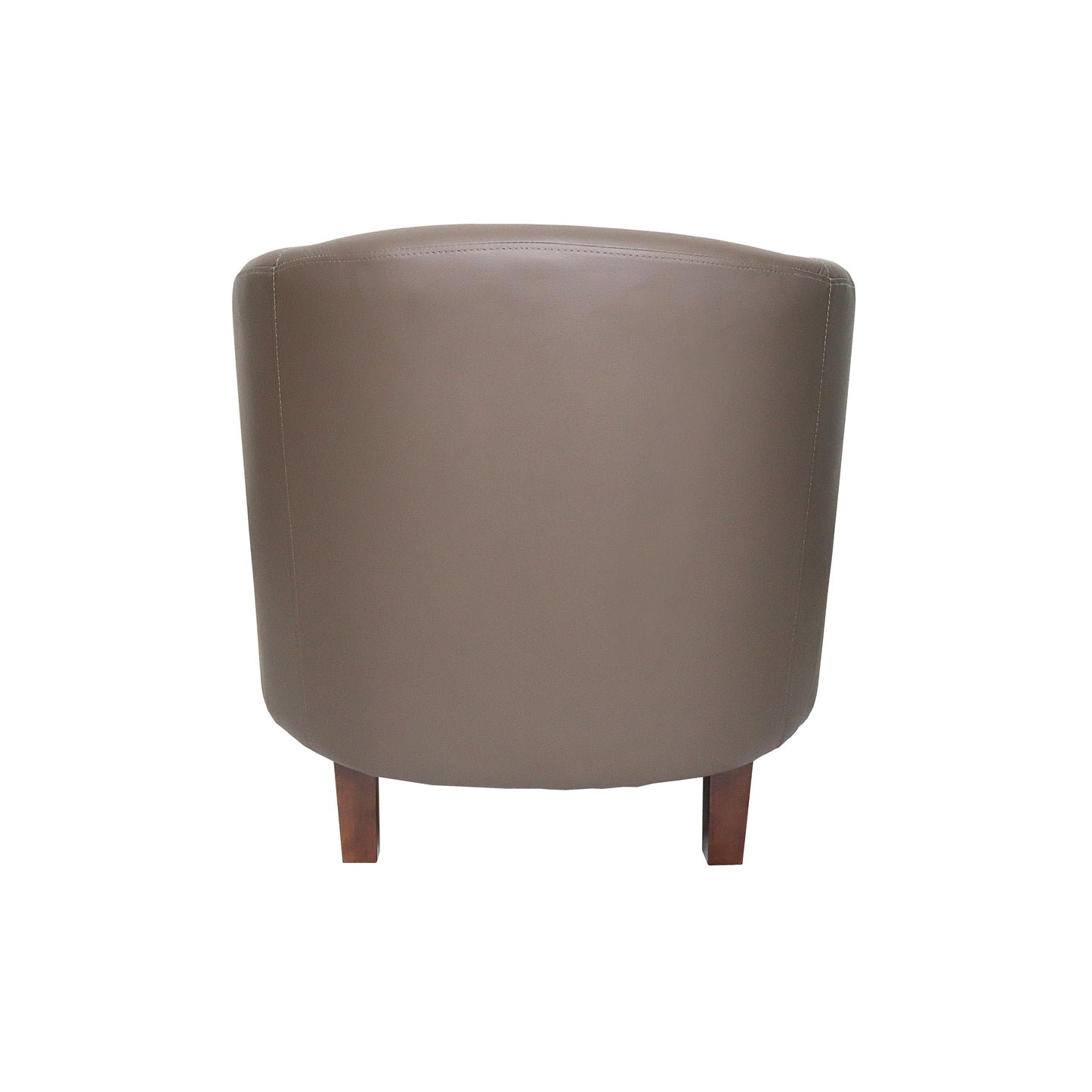 Tub Chair PU - Brown