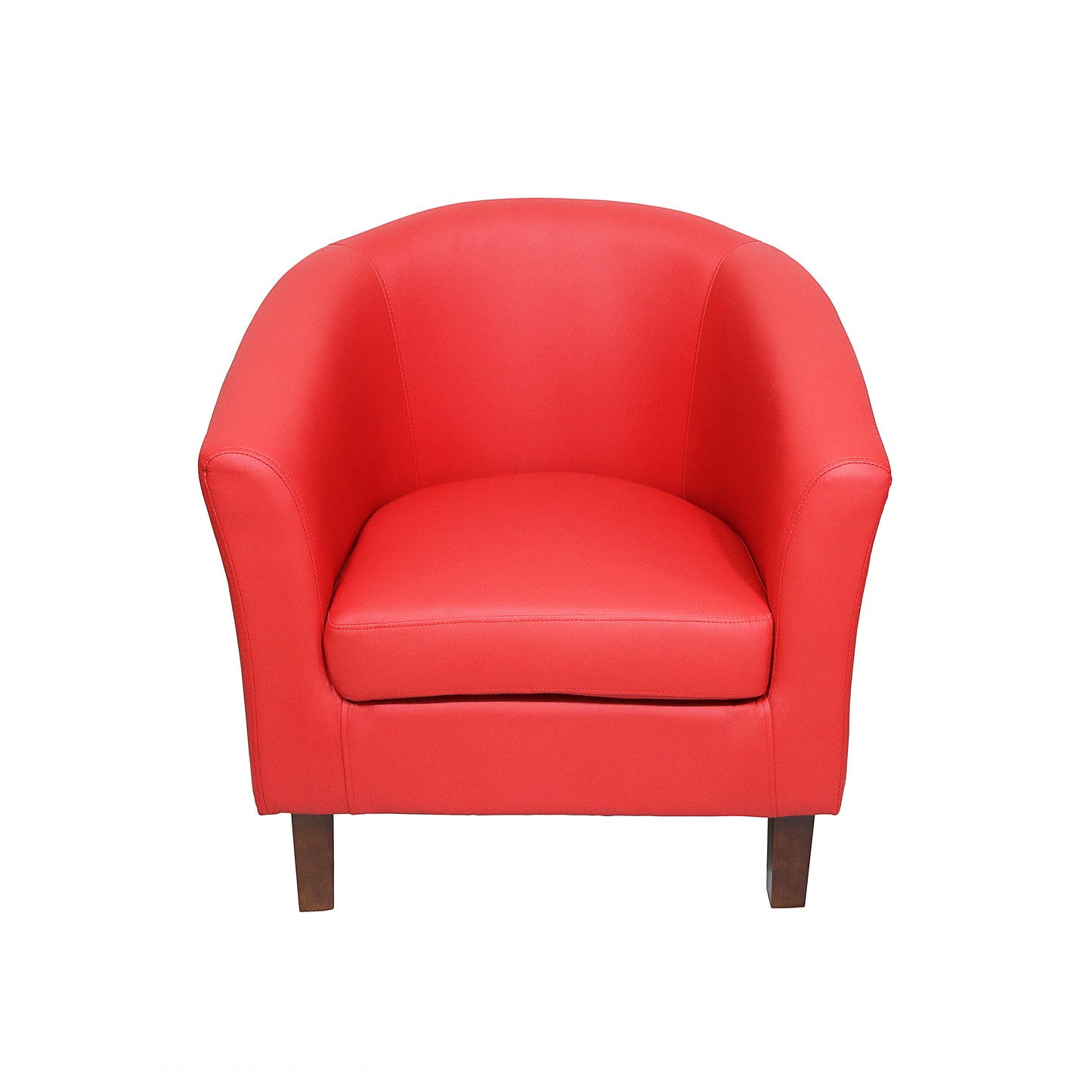 Tub Chair PU - Red