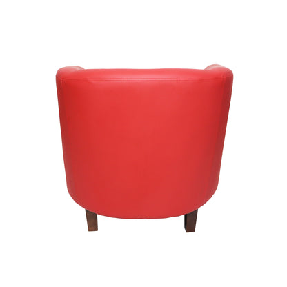Tub Chair PU - Red