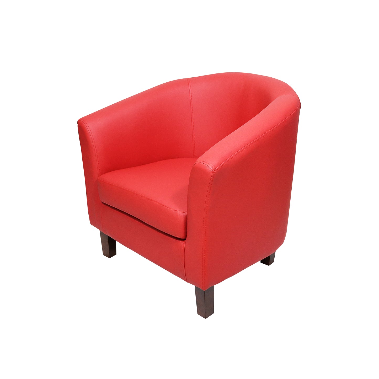 Tub Chair PU - Red